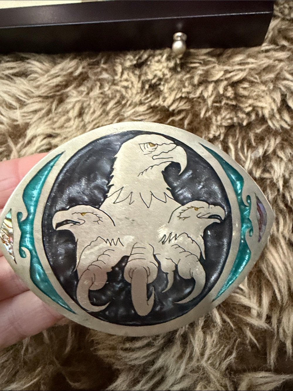 Vintage Eagle Belt Buckle HEAVY WEIGHT